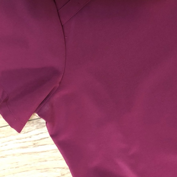 Dickies EDS Essentials Wine Scrubs Medium Top and Large Natural Rise Bottoms - Picture 6 of 9